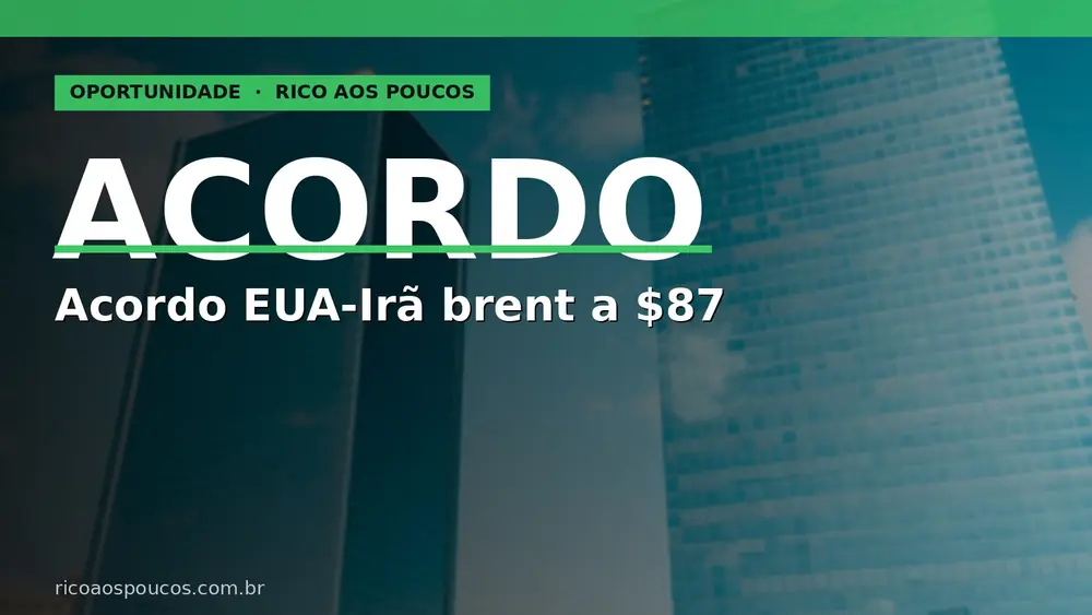 Acuerdo EE.UU.-Irán podría reabrir Ormuz en 30 días mientras el Brent cae a US$87: impacto en tu cartera