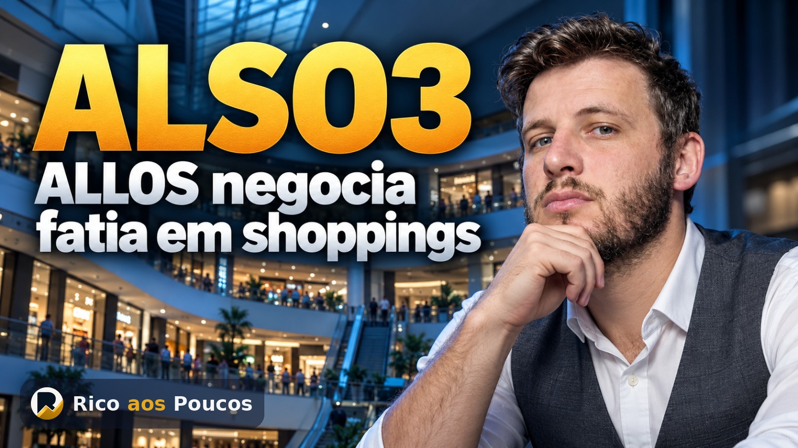 ALSO3 vendeu imóvel? ALLOS negocia fatia em 7 shoppings com FII da Kinea