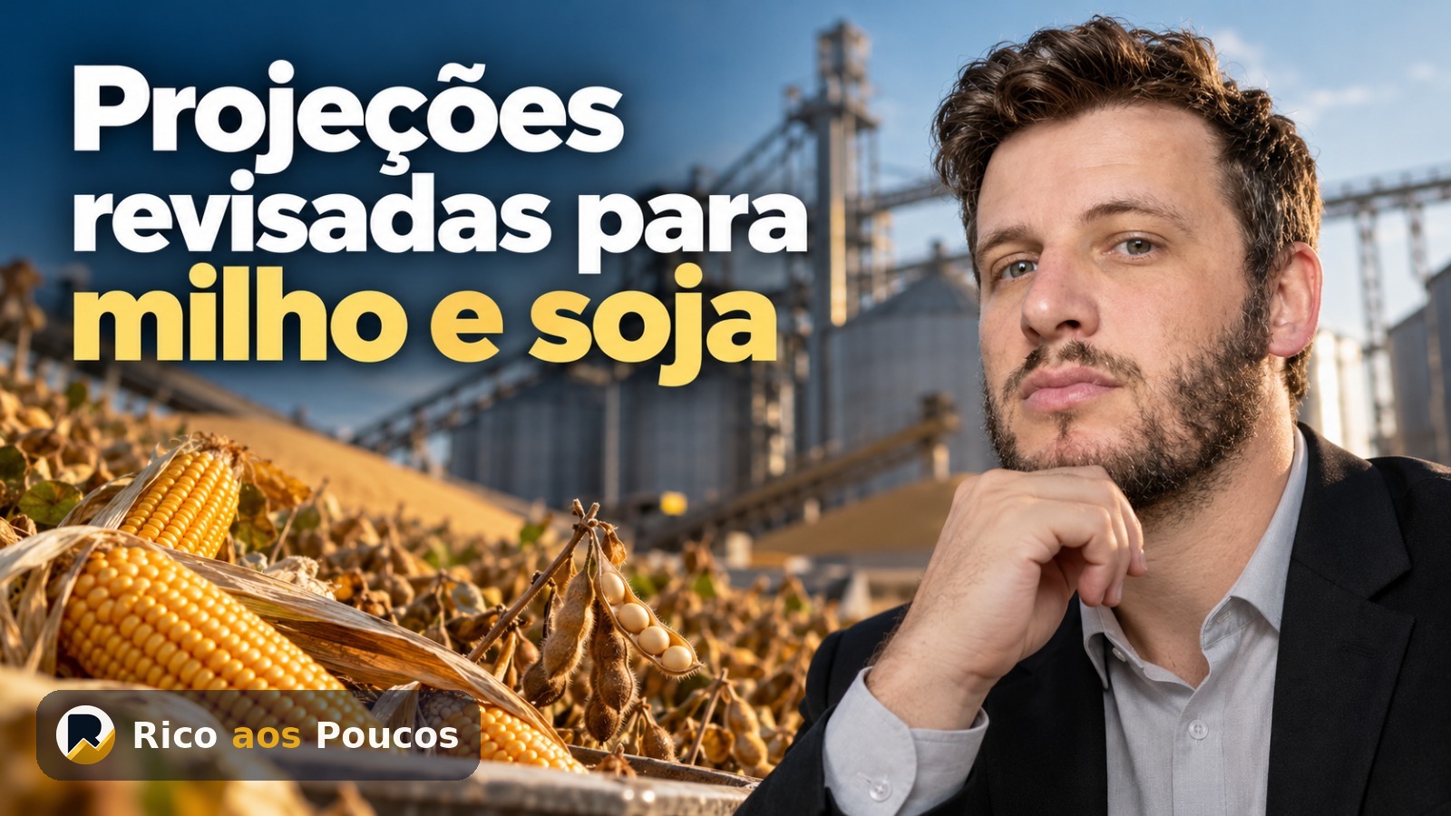 Anec eleva exportação de milho e reduz estimativa de soja em outubro
