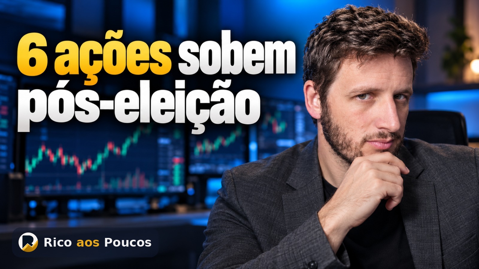 Eleições presidenciais: Suzano, Embraer e apenas 6 ações do Ibovespa operam em alta