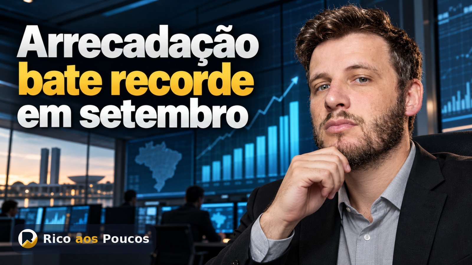 Arrecadação bate recorde de R$ 239 bi em setembro, mas desacelera e acende alerta fiscal