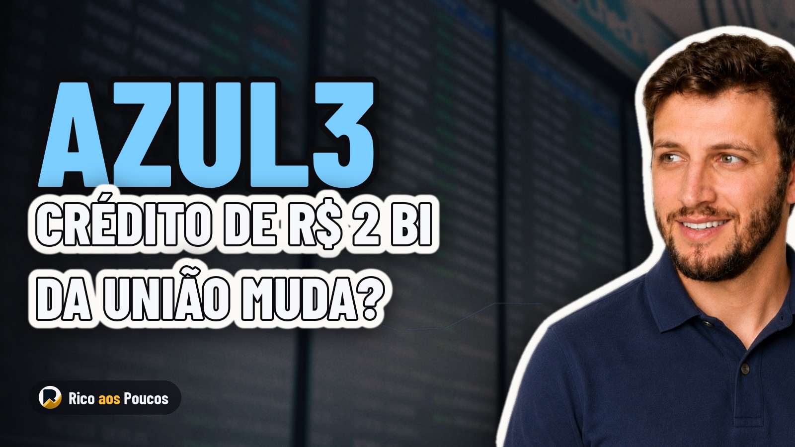 AZUL3 ações: Azul obtém financiamento com garantia da União