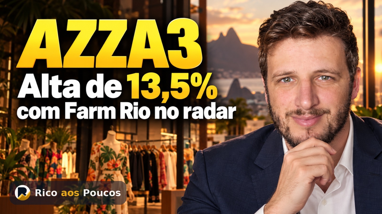 AZZA3 sobe 13,5% em 25/09 — Ações disparam com Farm Rio no radar e expectativa de dividendos