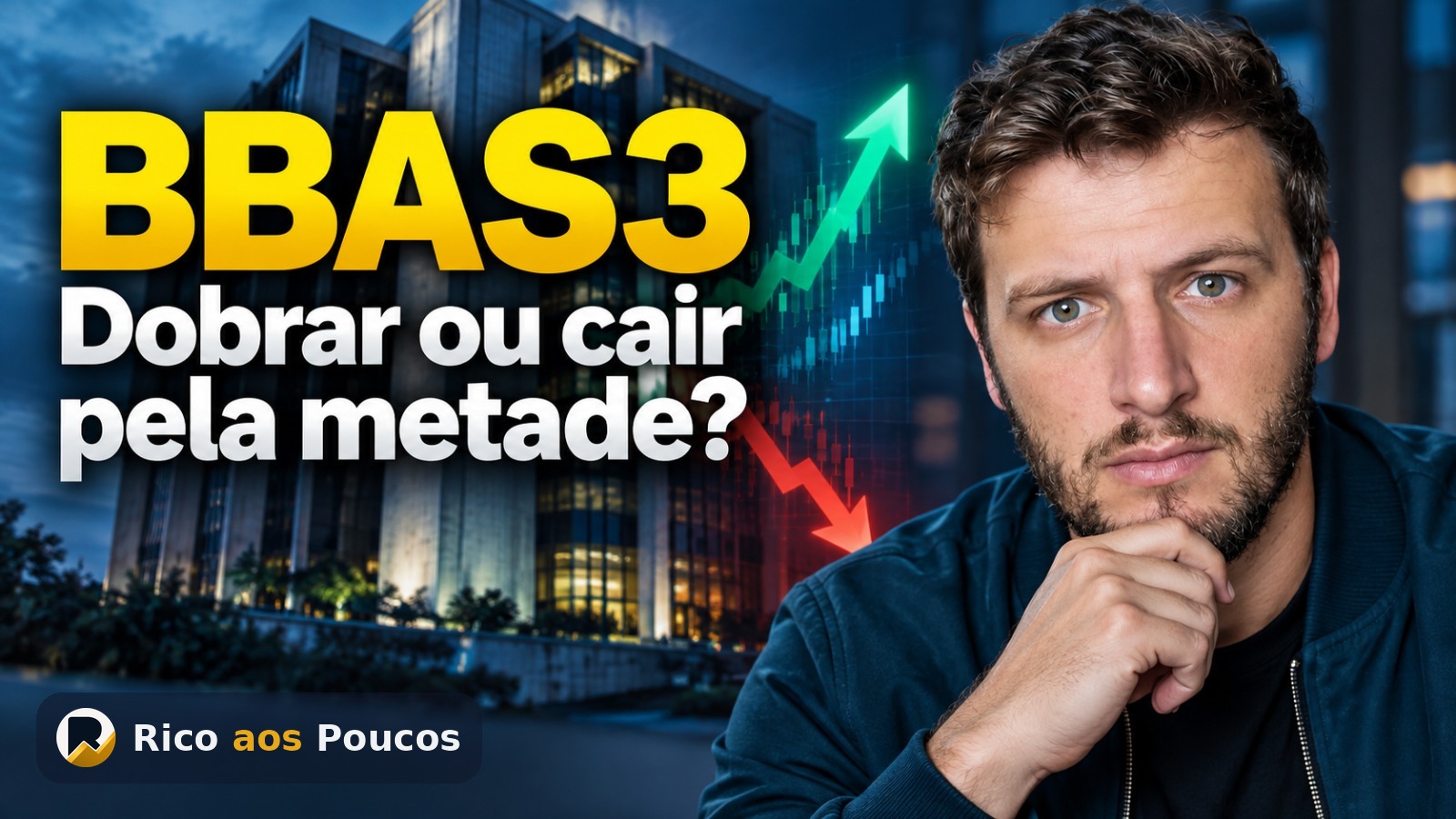 Ação BBAS3 vale a pena? Safra projeta retorno de -45% a +100% pós-eleição