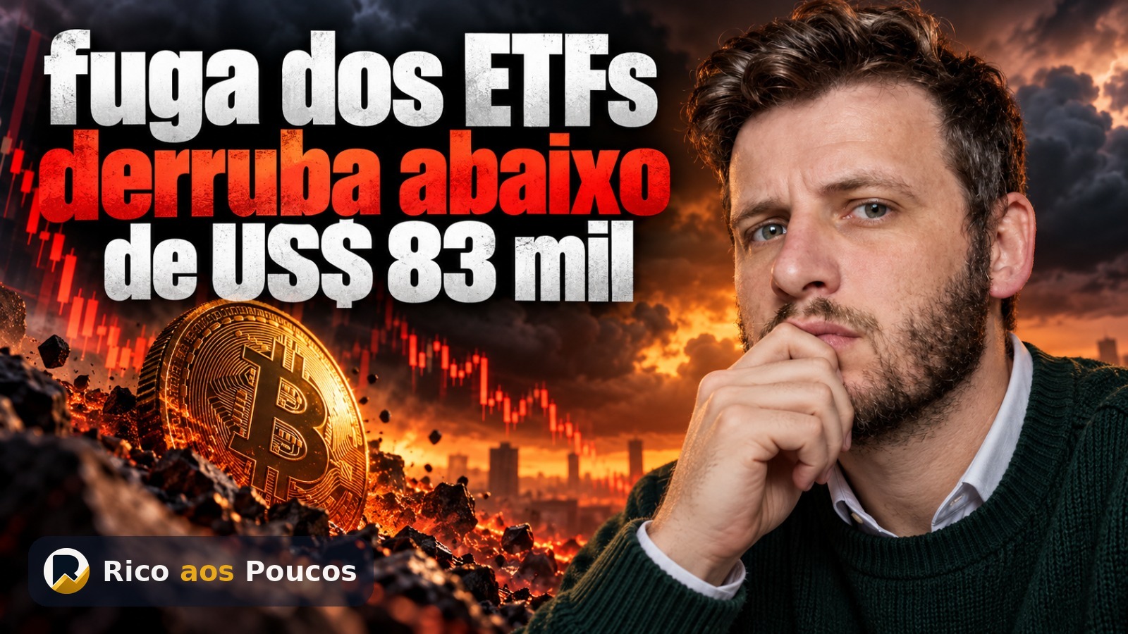 Por que o bitcoin caiu abaixo de US$ 83 mil hoje