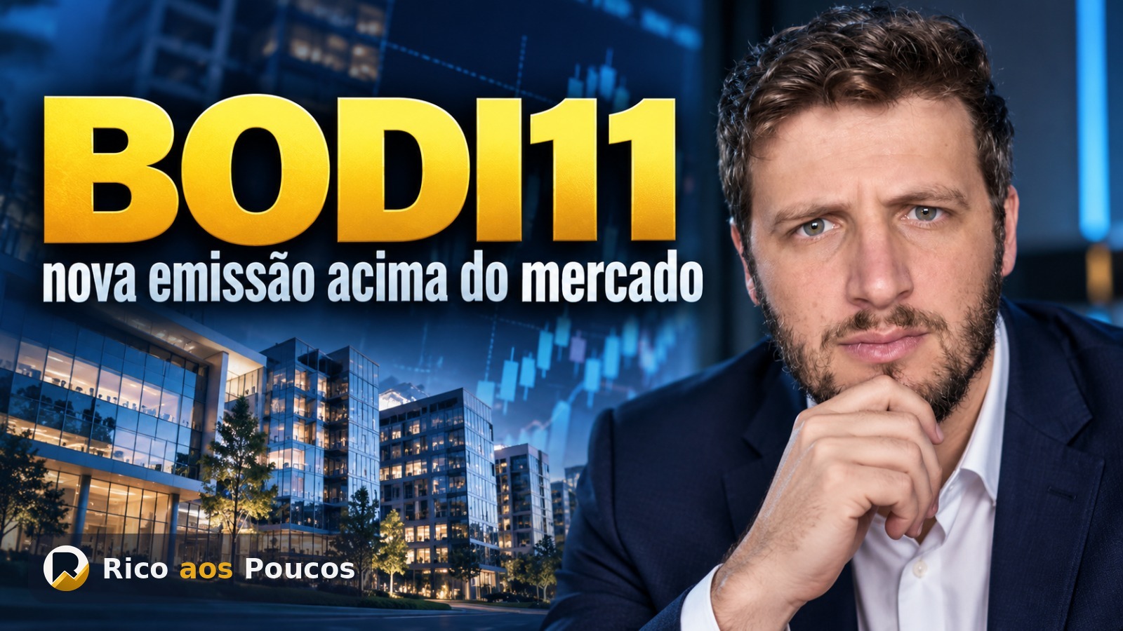 BODI11 abre nova emissão — mas o preço de subscrição (R$ 10,17) é 5% mais caro que comprar no mercado