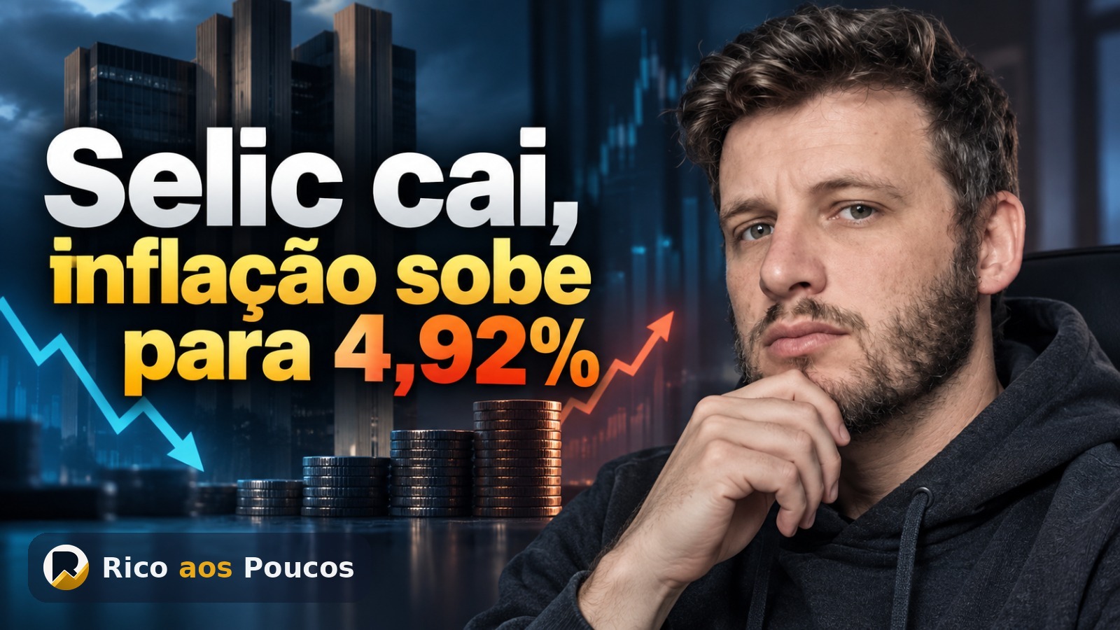 Boletim Focus: projeção da Selic para 2026 cai para 13,50%