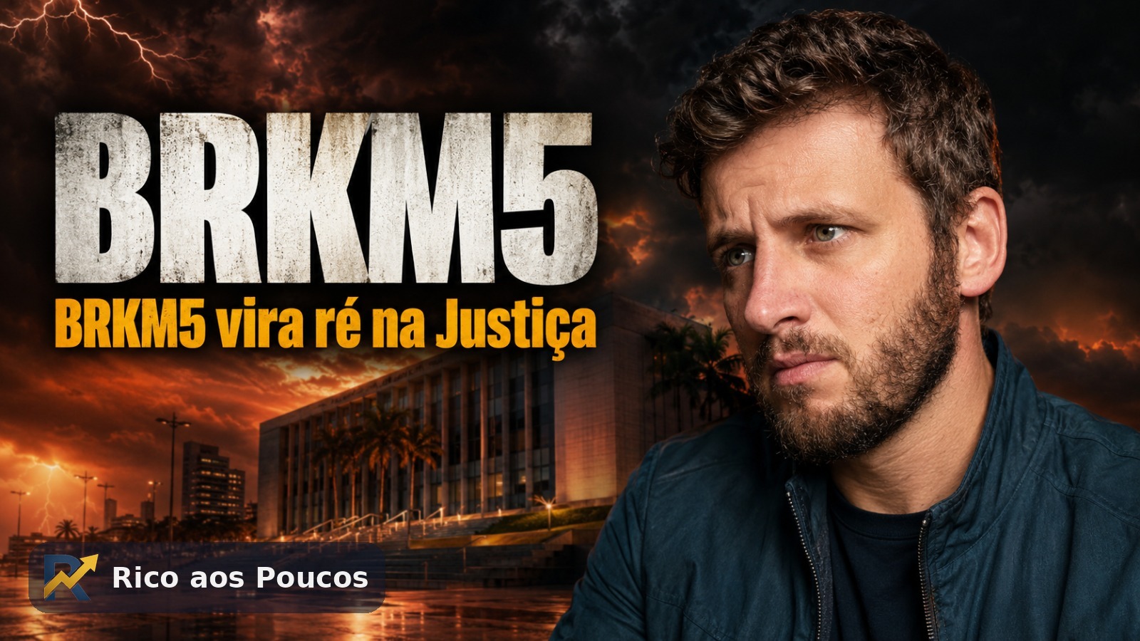 BRKM5 vira ré em ação penal por Maceió