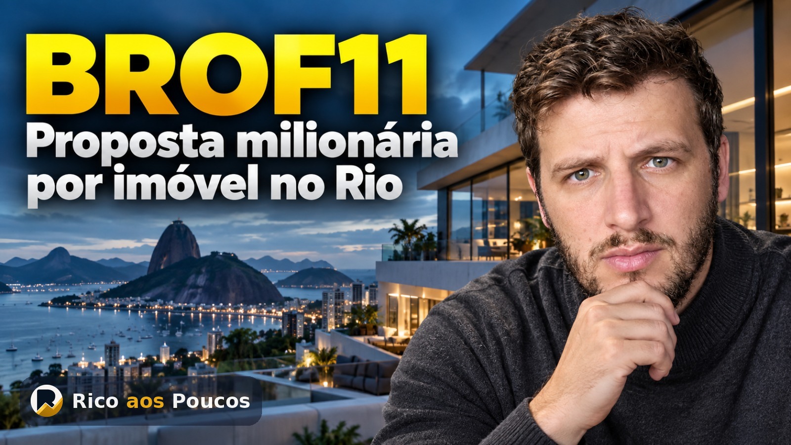 BROF11 recebe proposta de R$ 760 mi por imóvel no Rio — o que muda para o cotista