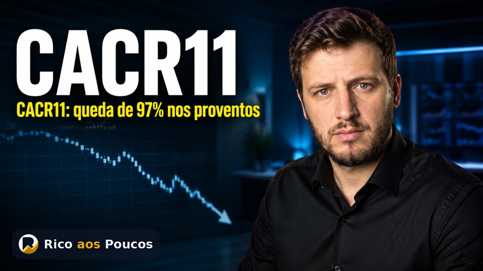 O que aconteceu com o CACR11: dividendo de R$ 0,04 confirma que o caixa da venda do Helvetia sumiu antes de chegar ao cotista