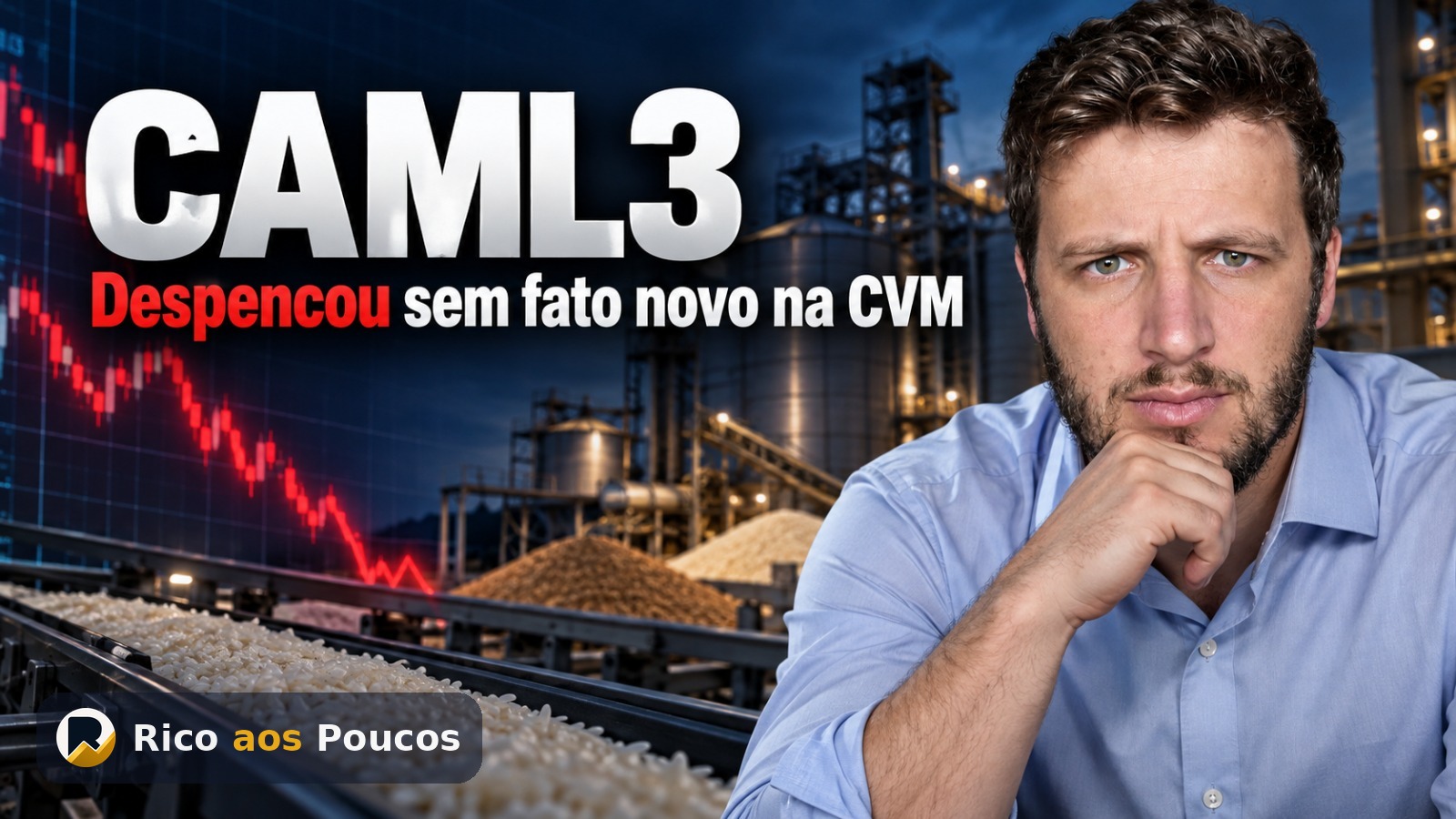 CAML3 caiu 7,5% sem fato novo divulgado; veja o que a apuração encontrou