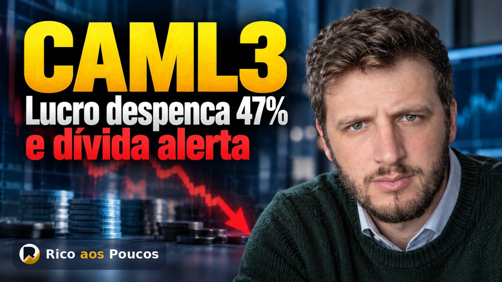 O resultado da Camil (CAML3) no 2T26: lucro despenca 47% e dívida acende o alerta