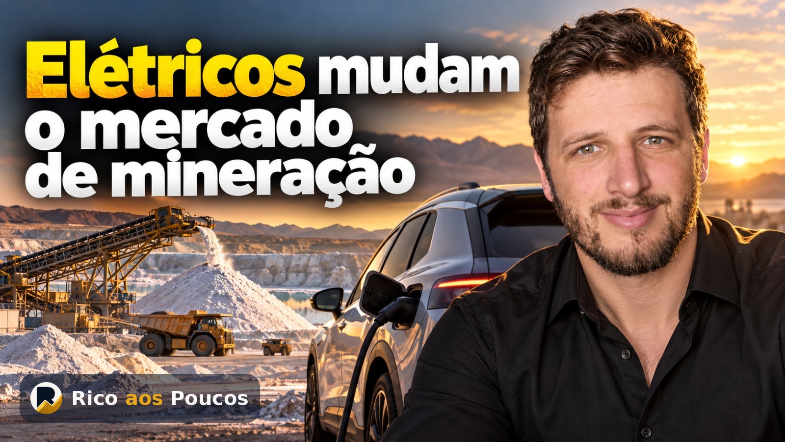 Carros elétricos aceleram corrida por lítio, cobre e grafita