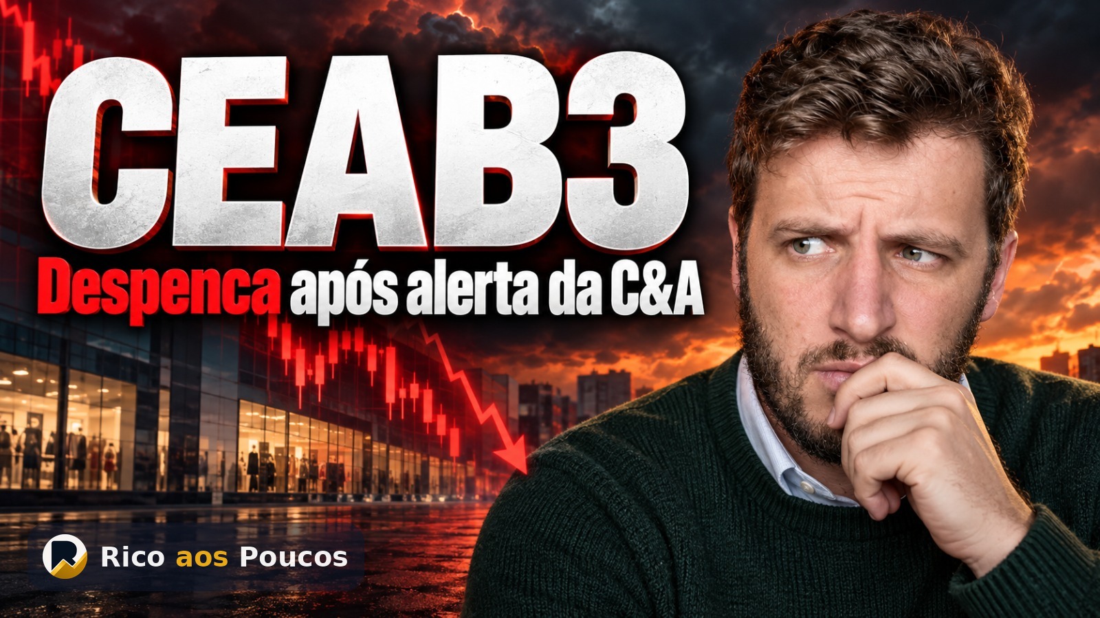 Por que a ação CEAB3 da C&A caiu após teleconferência