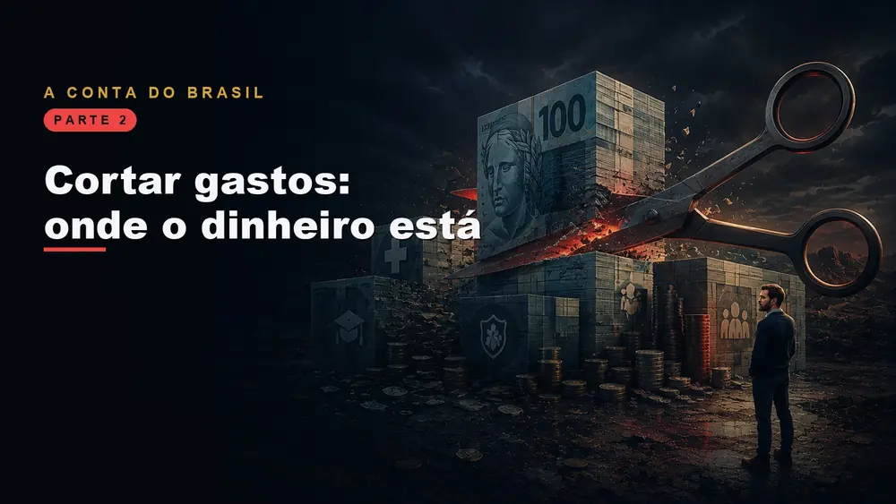 Brazil's public spending problem: 90% of the budget is mandatory and the real money sits in Social Security, civil service, and earmarks