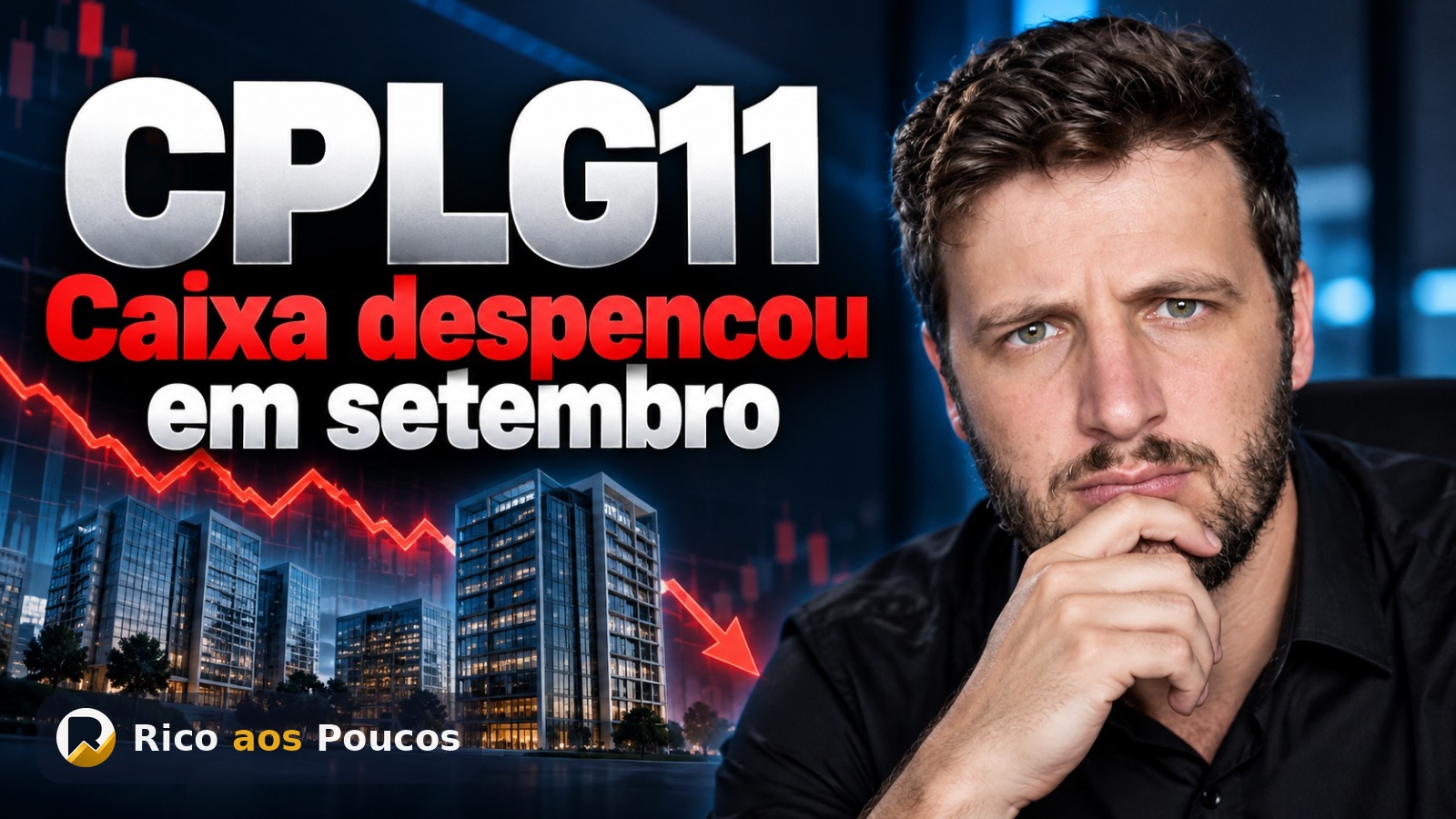 Por que o CPLG11 está caindo: resultado de caixa despencou para R$ 0,01 em setembro