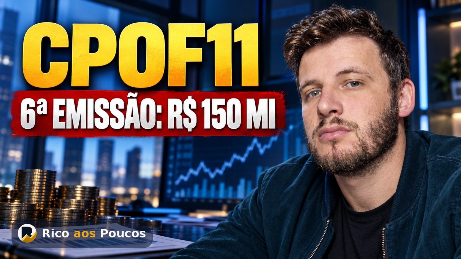 CPOF11 abre a 6ª emissão de cotas, pode captar R$ 150 milhões — o que está em jogo para o cotista