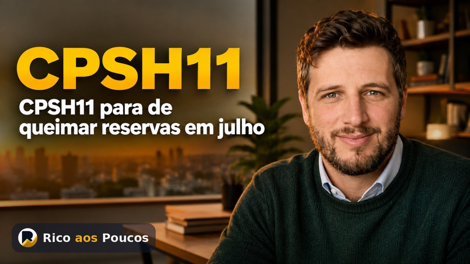 CPSH11 gerou R$ 0,13 por cota e cobriu dividendos de julho — a virada que o mercado não esperava