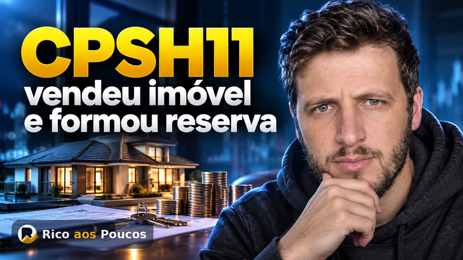 CPSH11 vendeu os imóveis para o XPML11 e formou reserva de R$ 0,48/cota — resultado de setembro caiu 43%