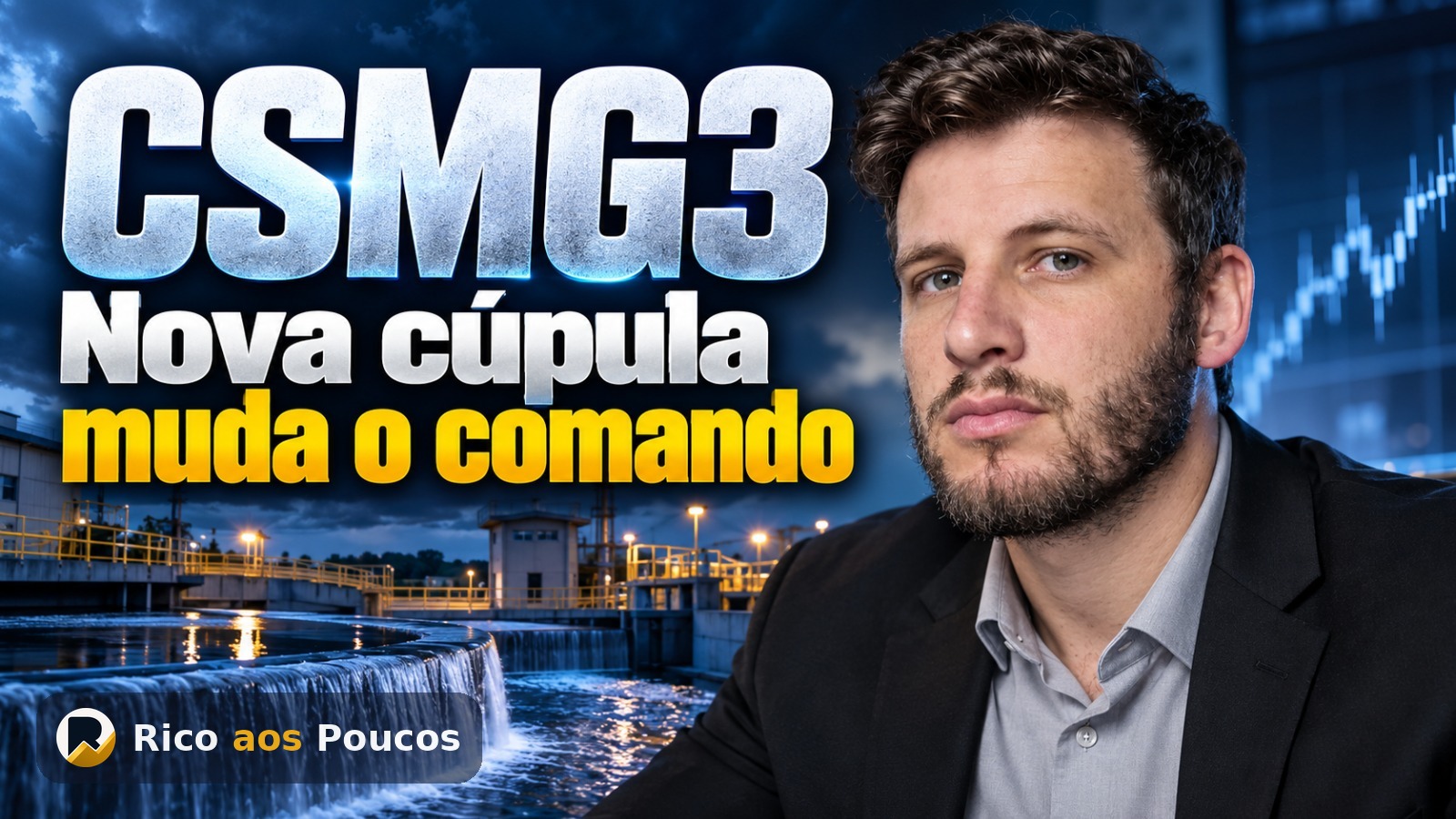 CSMG3: Copasa troca conselho e diretoria após desestatização