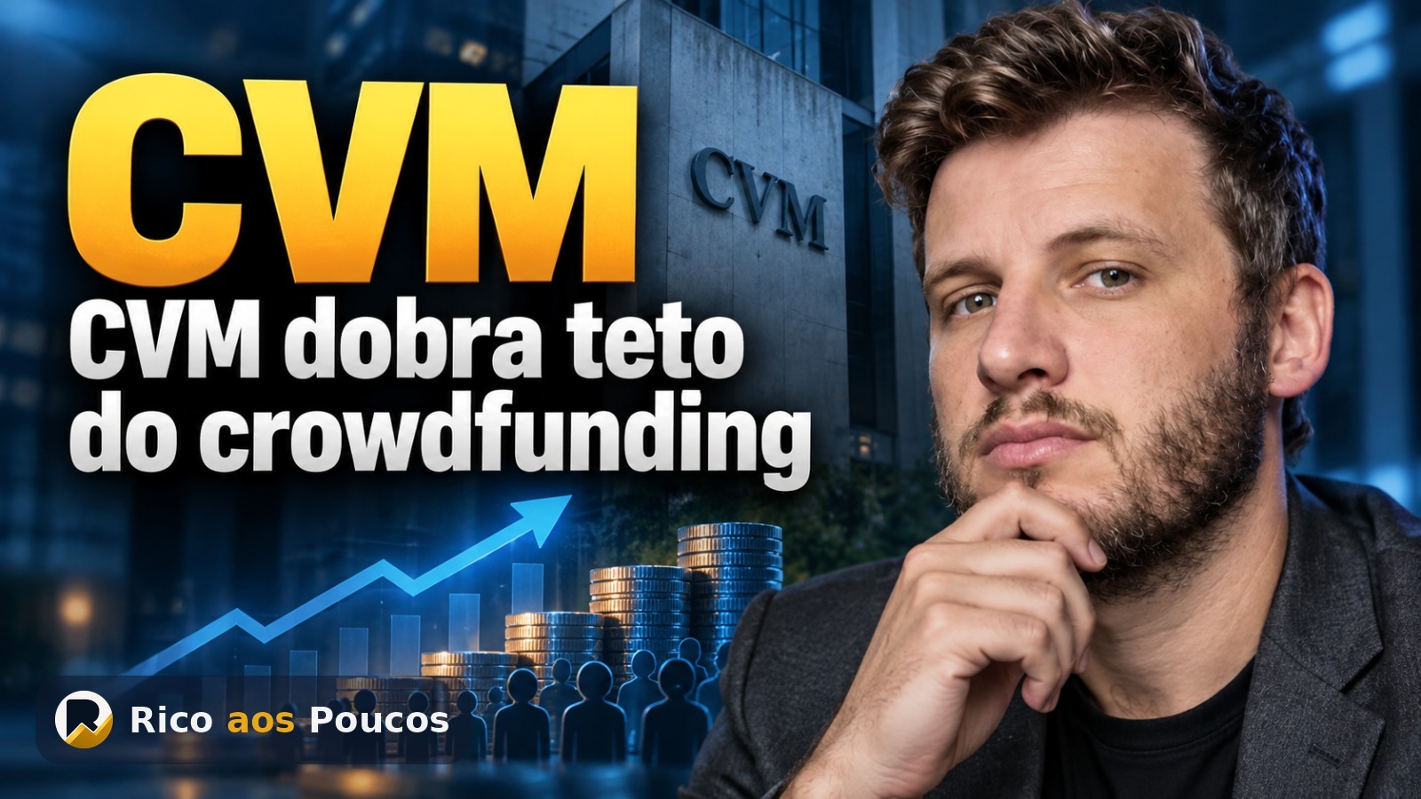 CVM discute dobrar limite de crowdfunding e criar mercado secundário para ativos tokenizados