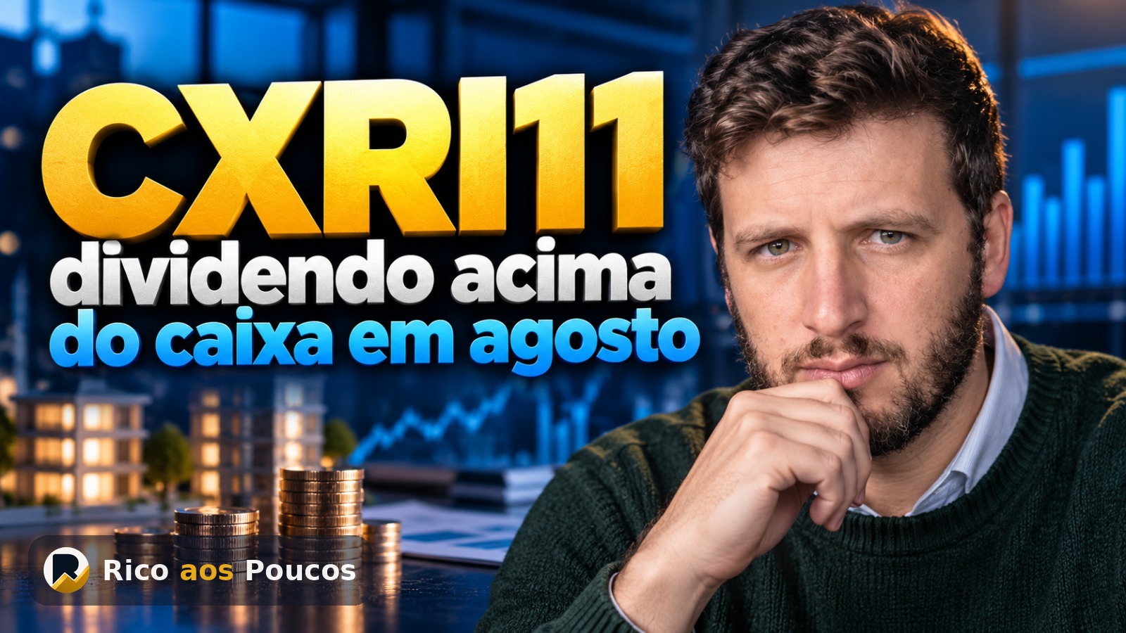 CXRI11: resultado de agosto cai para R$ 0,64, fica abaixo do dividendo e consome reserva