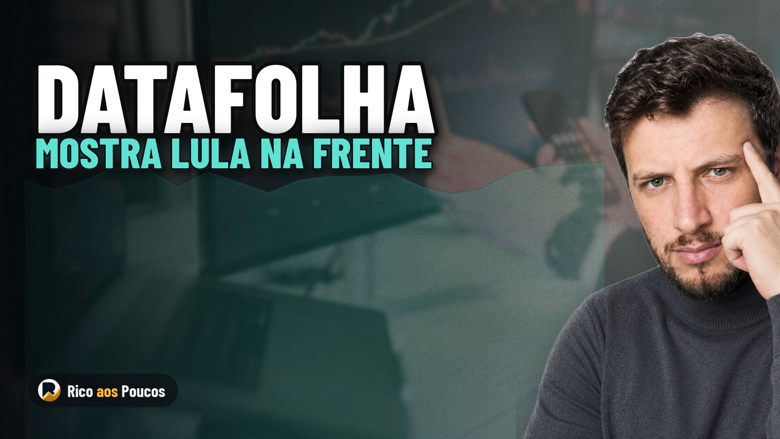 Datafolha: Lula e Flávio Bolsonaro na disputa eleitoral de 2026