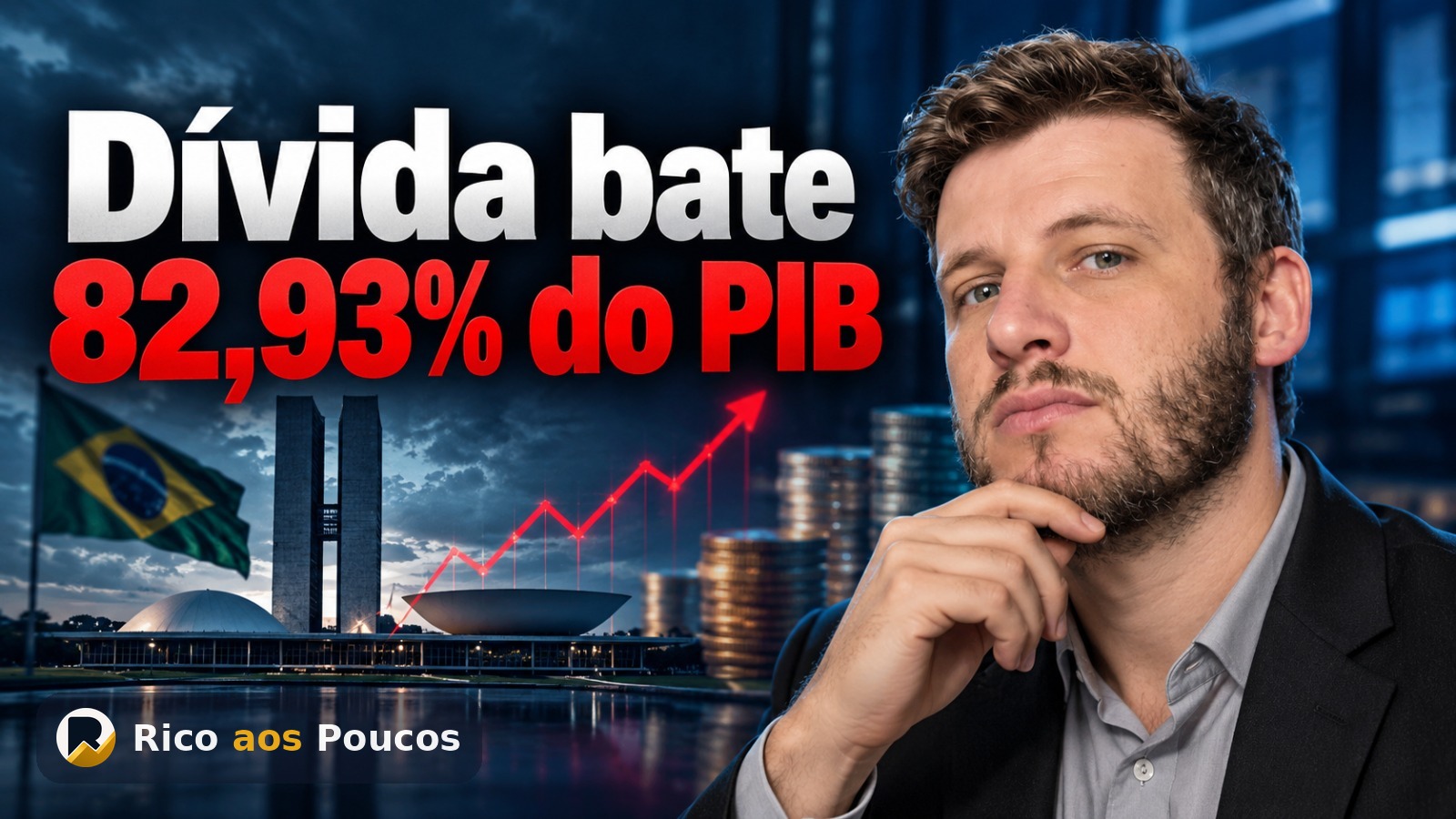 Dívida bruta do Brasil chega a 82,93% do PIB em setembro, diz o Banco Central — o que isso muda para o seu dinheiro