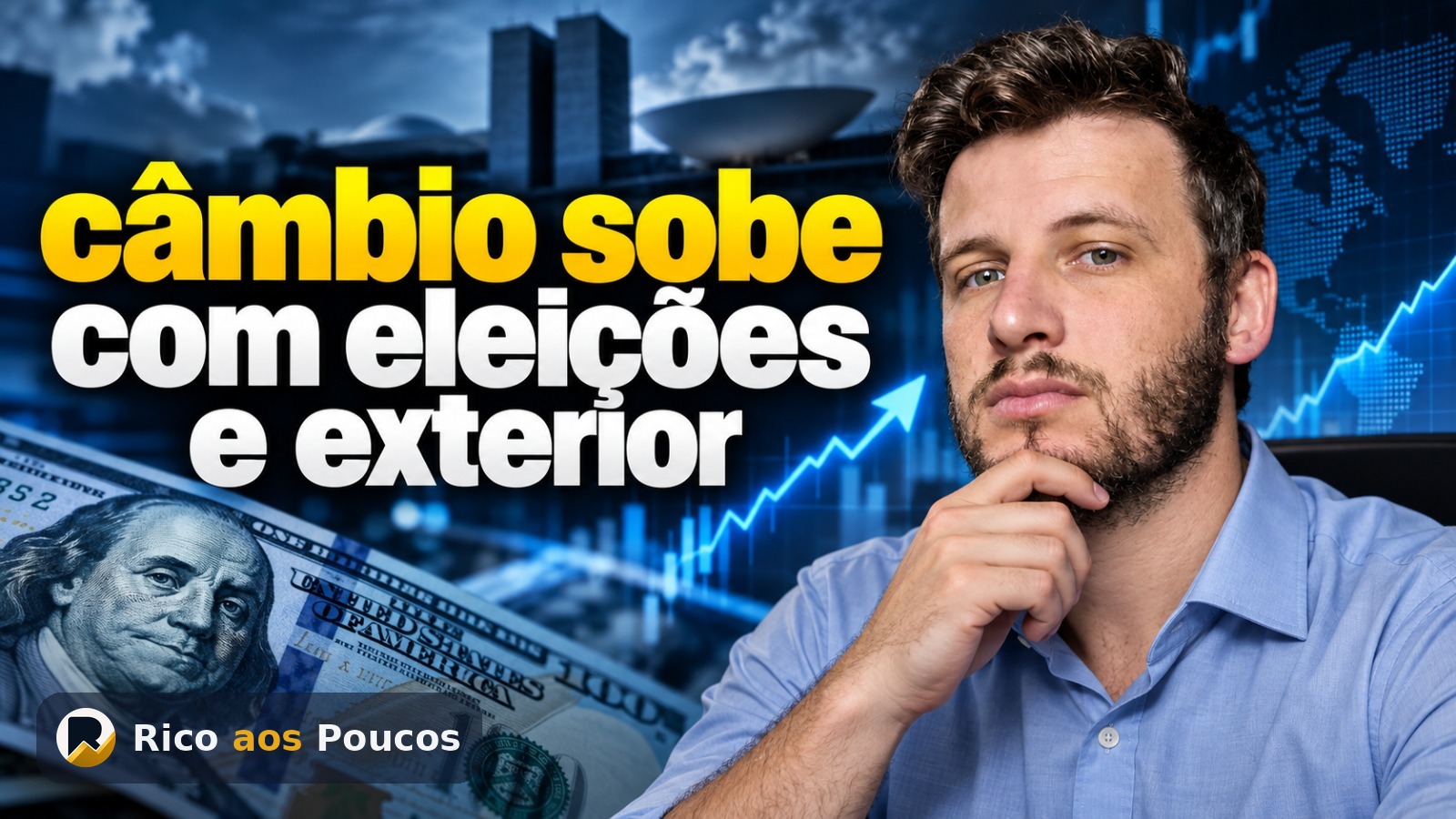 Dólar a R$ 5,22: maior fechamento em 6 meses com eleições e exterior