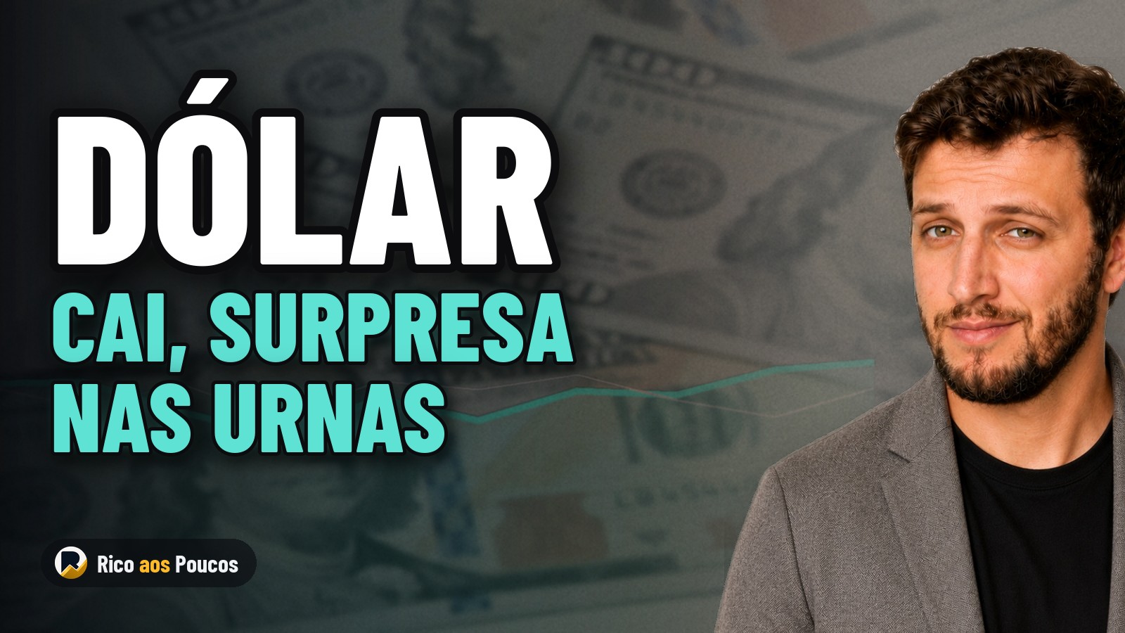 Por que o dólar caiu mais de 4% hoje — o impacto do primeiro turno das eleições nos seus investimentos
