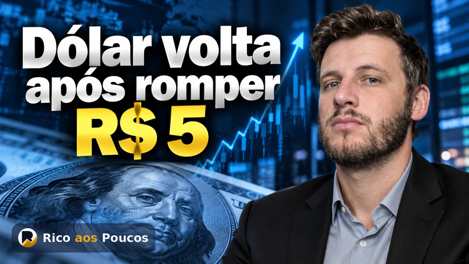 ¿Por qué el dólar reaccionó con fuerza tras romper la barrera de los R$ 5?