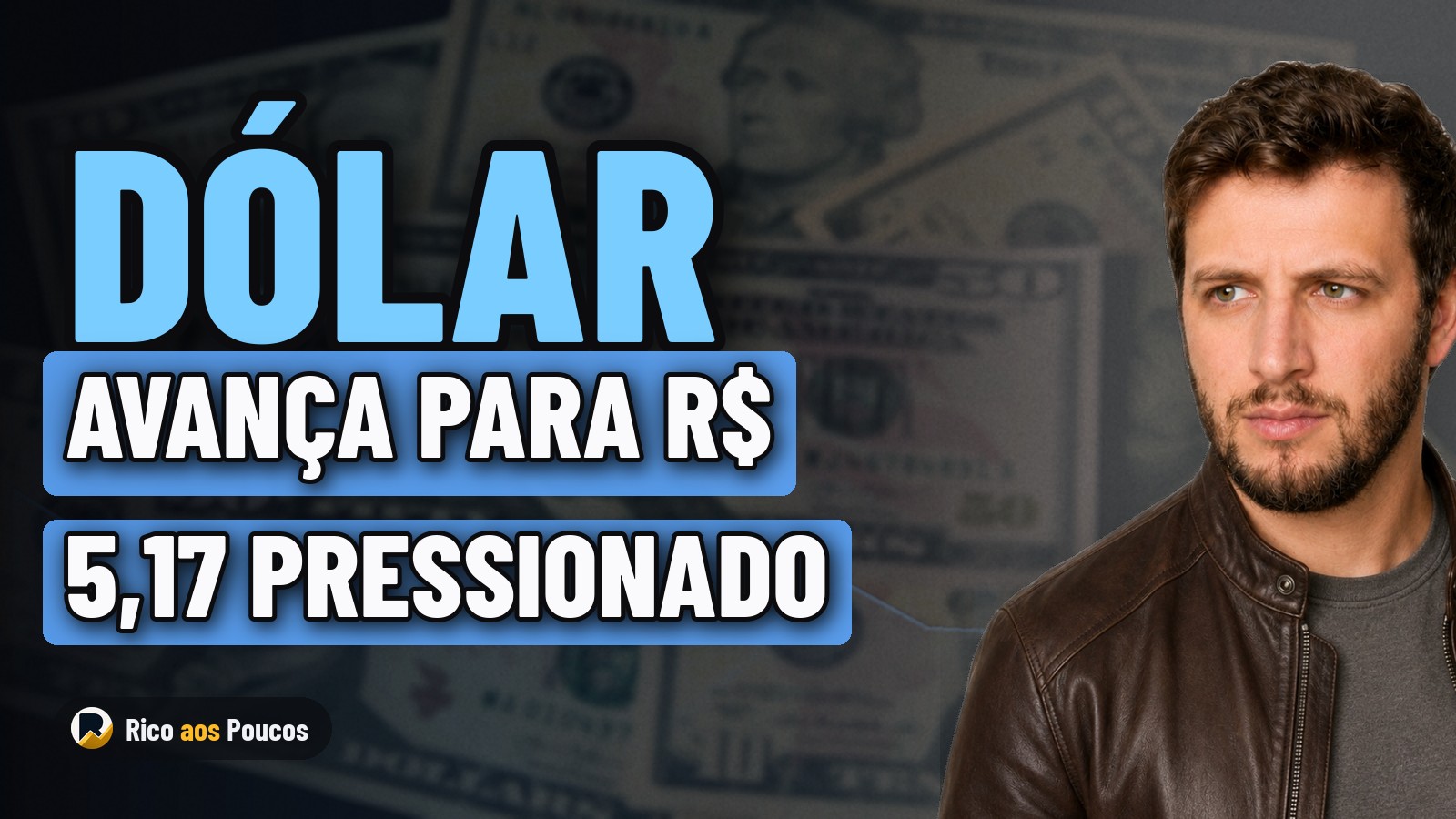 Dólar avança para R$ 5,17 pressionado por eleições e juros dos EUA