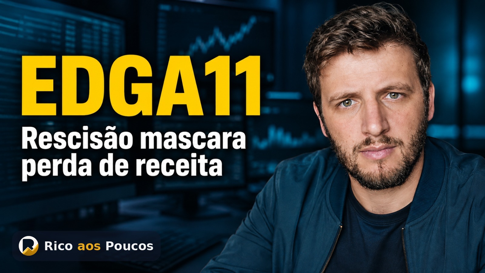 O que aconteceu com os dividendos do EDGA11 — a rescisão que paga hoje e cobra amanhã