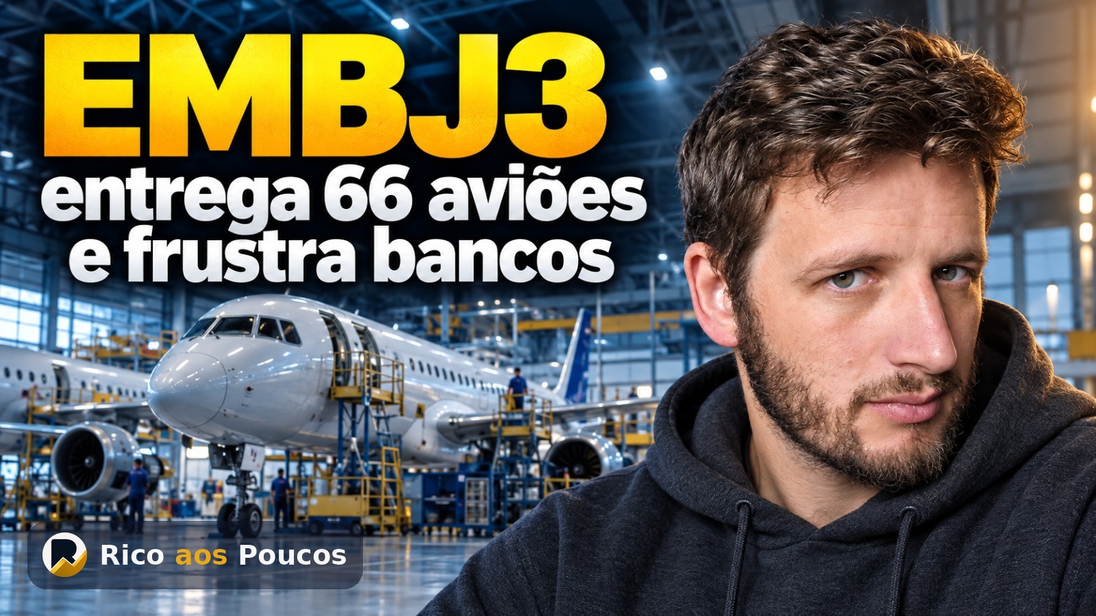 Ação EMBJ3: Embraer bate recorde de entregas no 3T, mas frustra bancos
