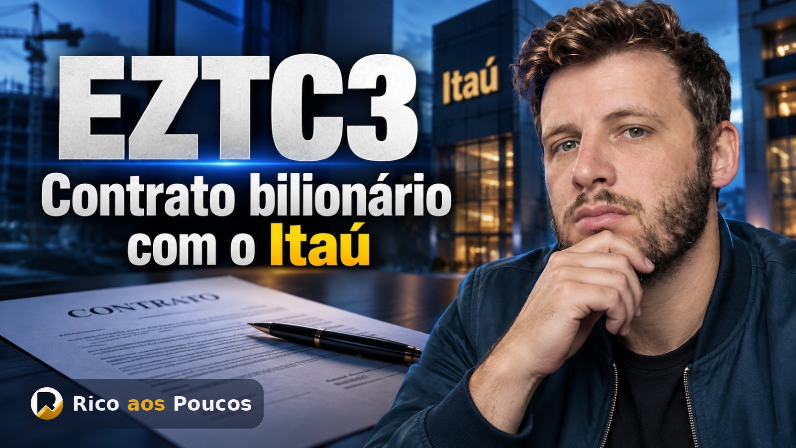 Eztec fecha contrato de R$ 1,17 bilhão com o Itaú para locação do Esther Towers