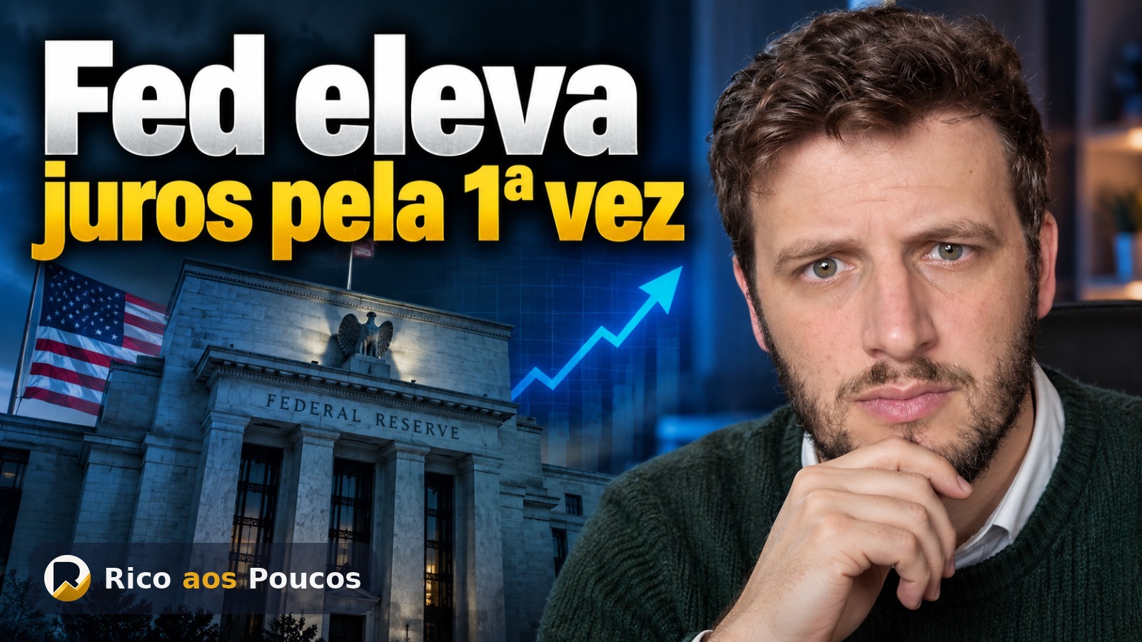Fed eleva juros nos EUA para o intervalo de 3,75% a 4% — a primeira alta desde 2023