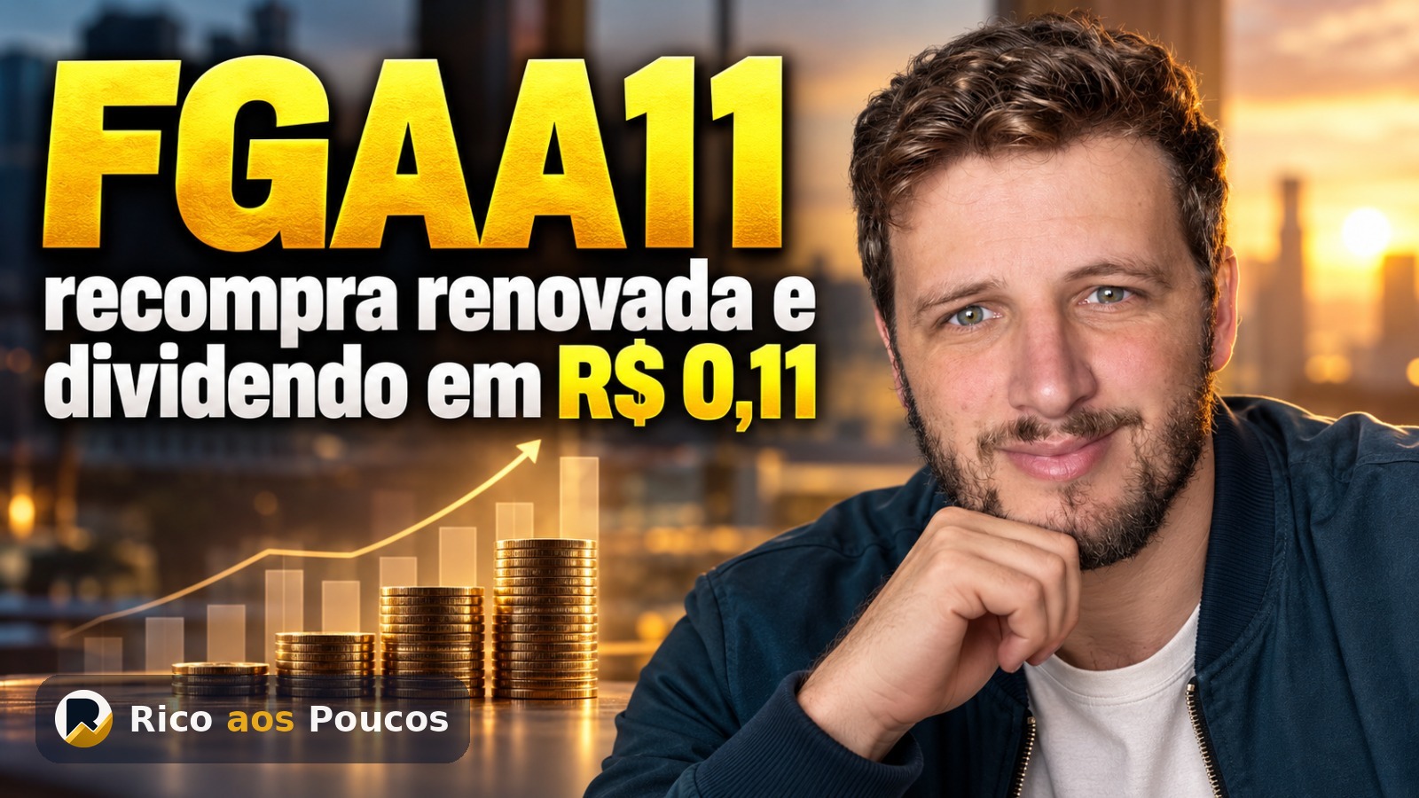 FGAA11 renova recompra e segura dividendo em R$ 0,11 — mas vale a pena em 2026?