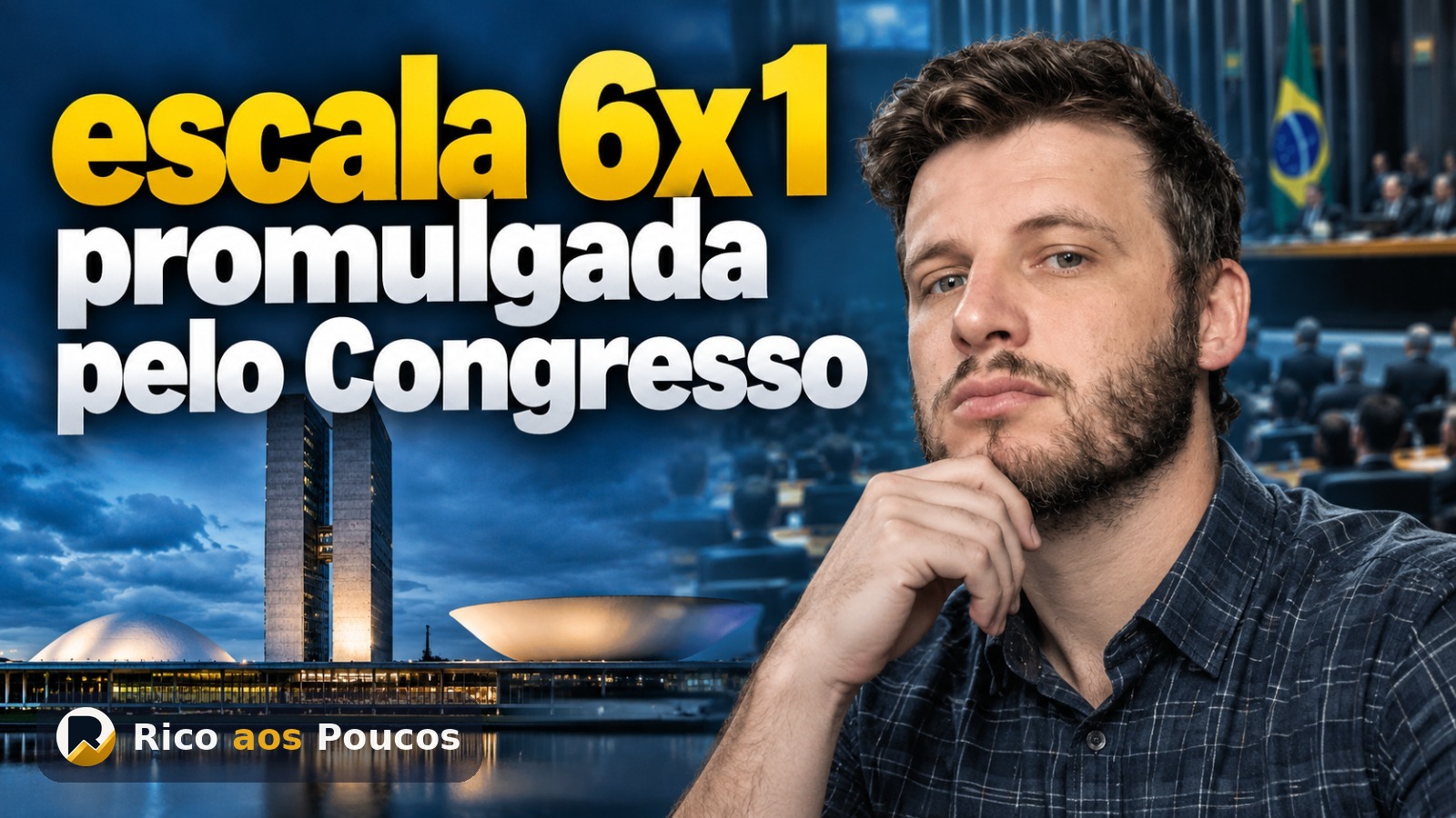 Congresso promulga fim da escala 6x1 com Lula — o que muda para as empresas e para quem investe