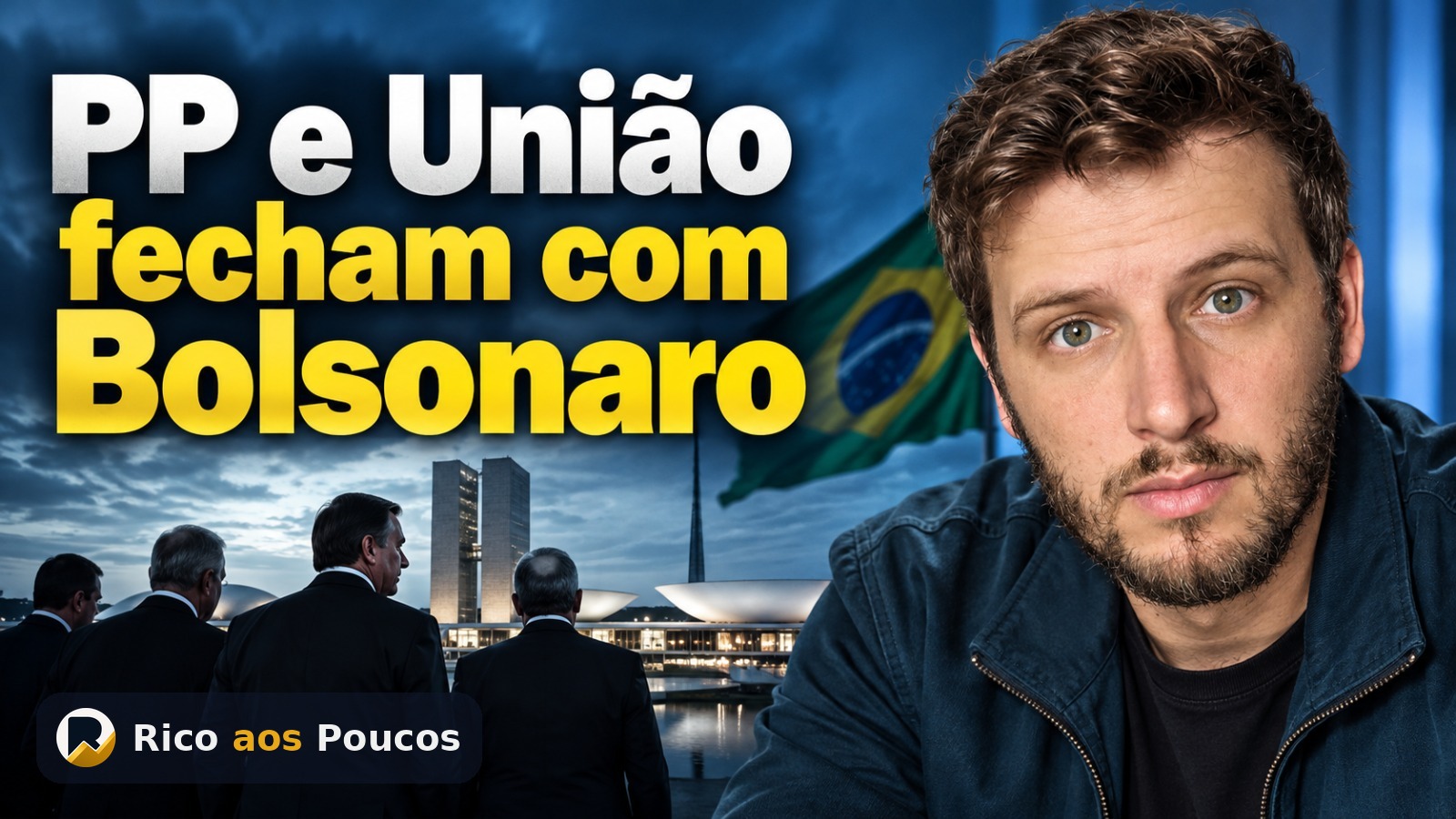 PP e União Brasil apoiam Flávio Bolsonaro no segundo turno — a perda de apoio que chacoalha a campanha de Lula