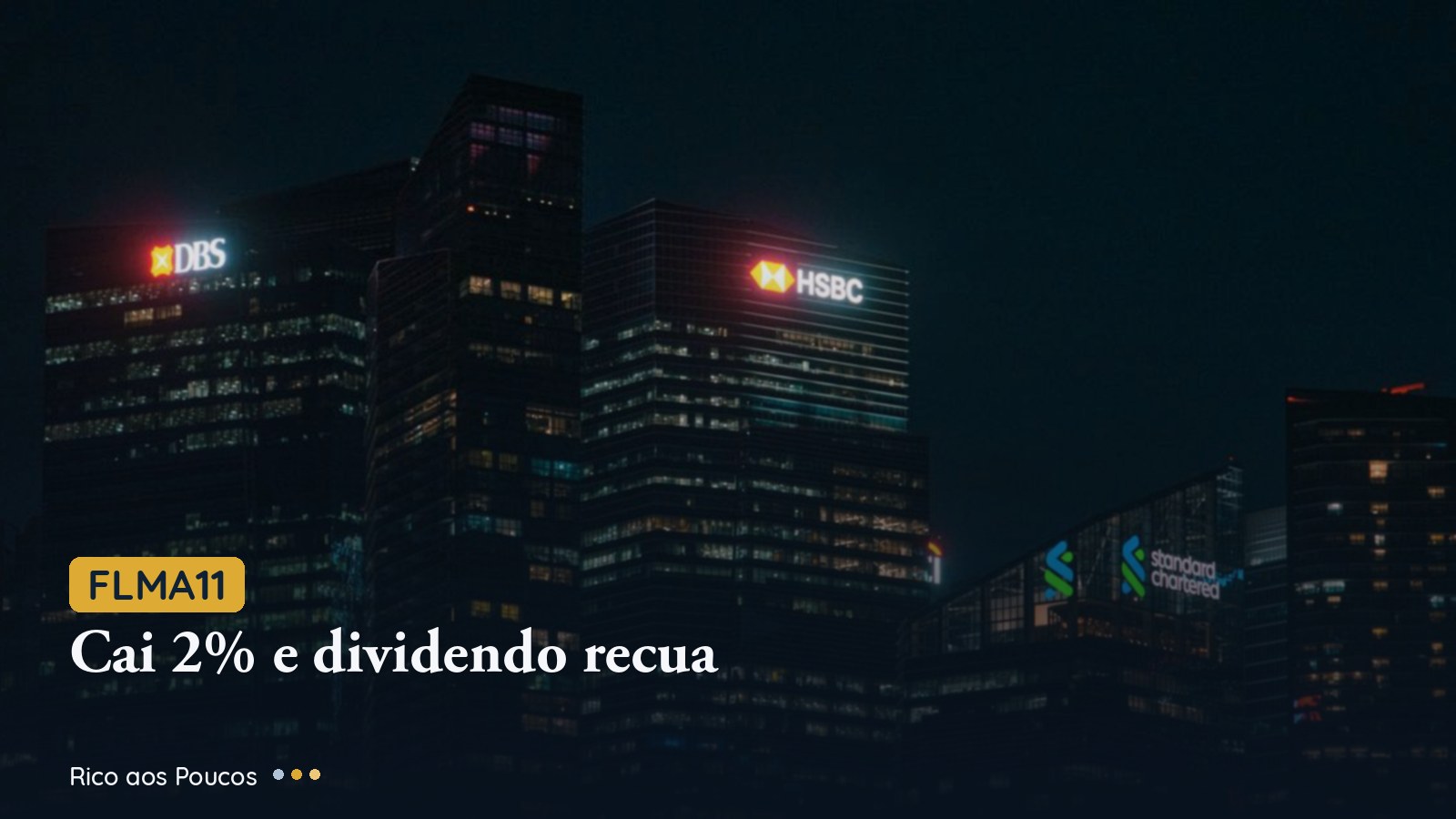 FLMA11 cai 2,2% após anunciar dividendo de R$ 0,97 em julho com alta de despesas do hotel Pullman Vila Olímpia