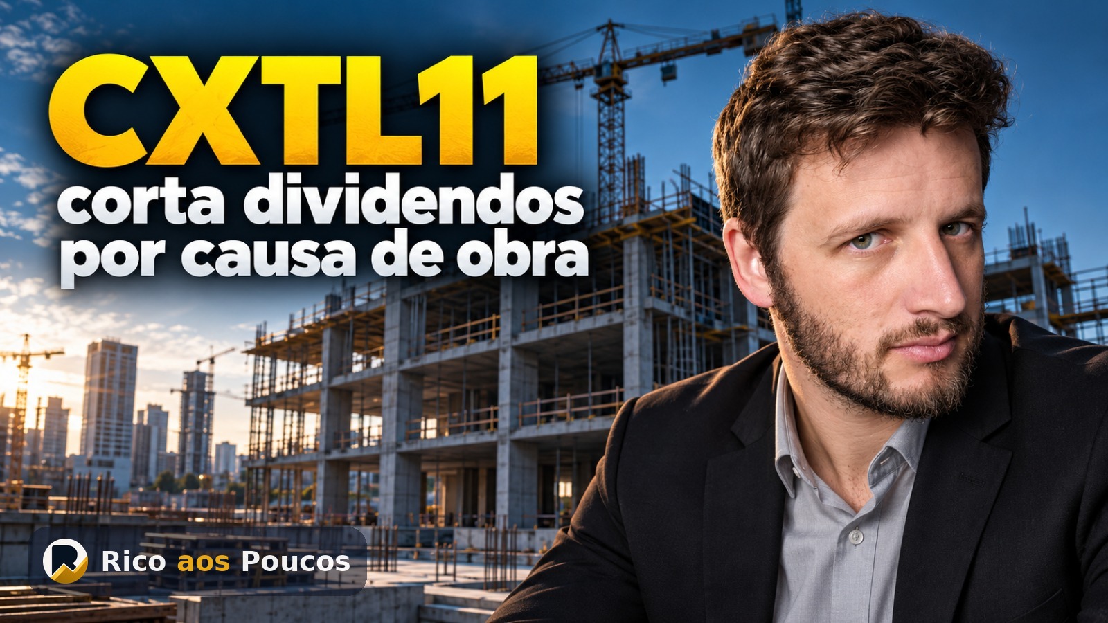 Por que o CXTL11 vai cortar dividendos — a conta da reforma no imóvel de Duque de Caxias
