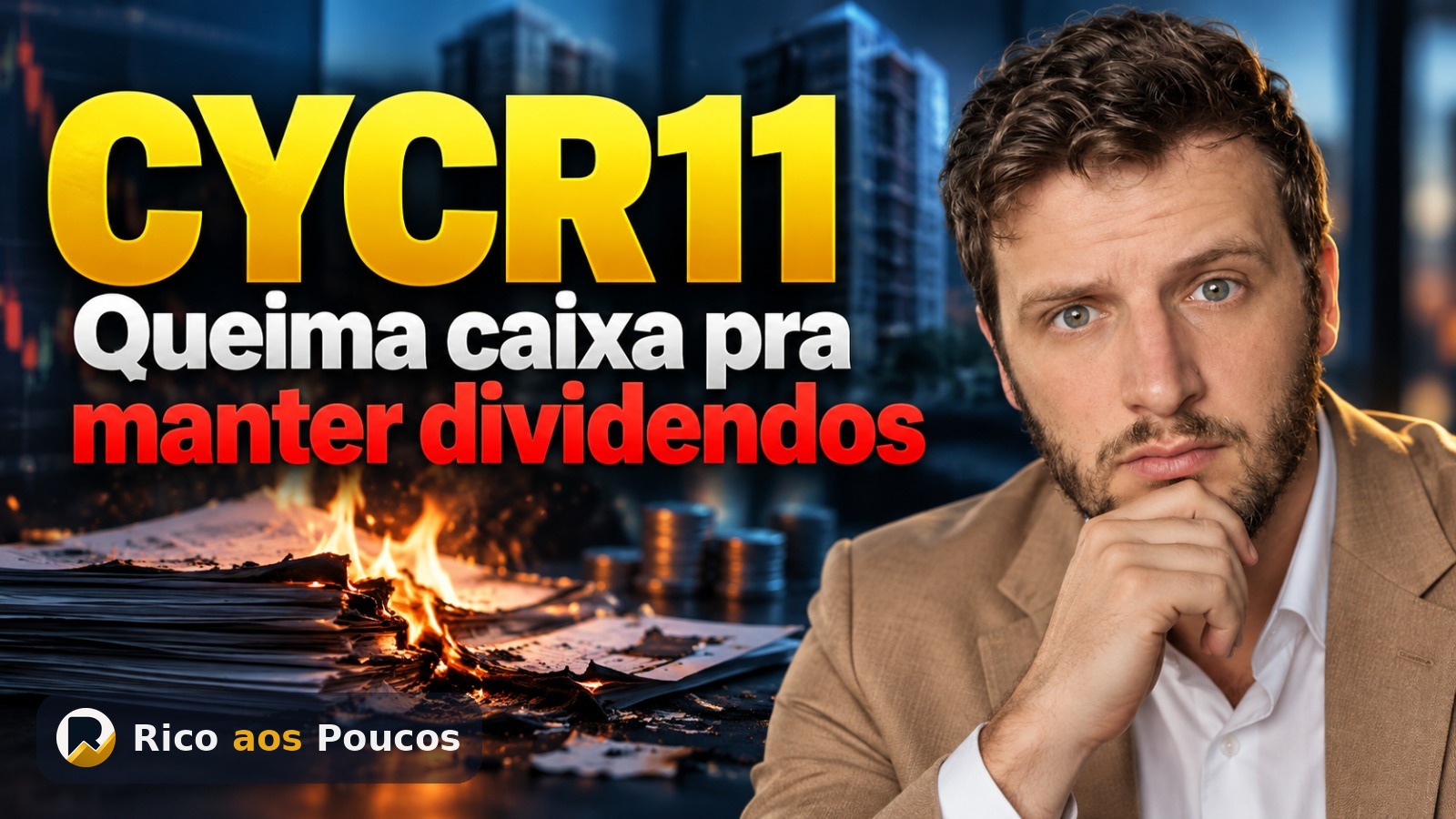 CYCR11: relatório gerencial revela reserva menor de R$ 1,1 milhão