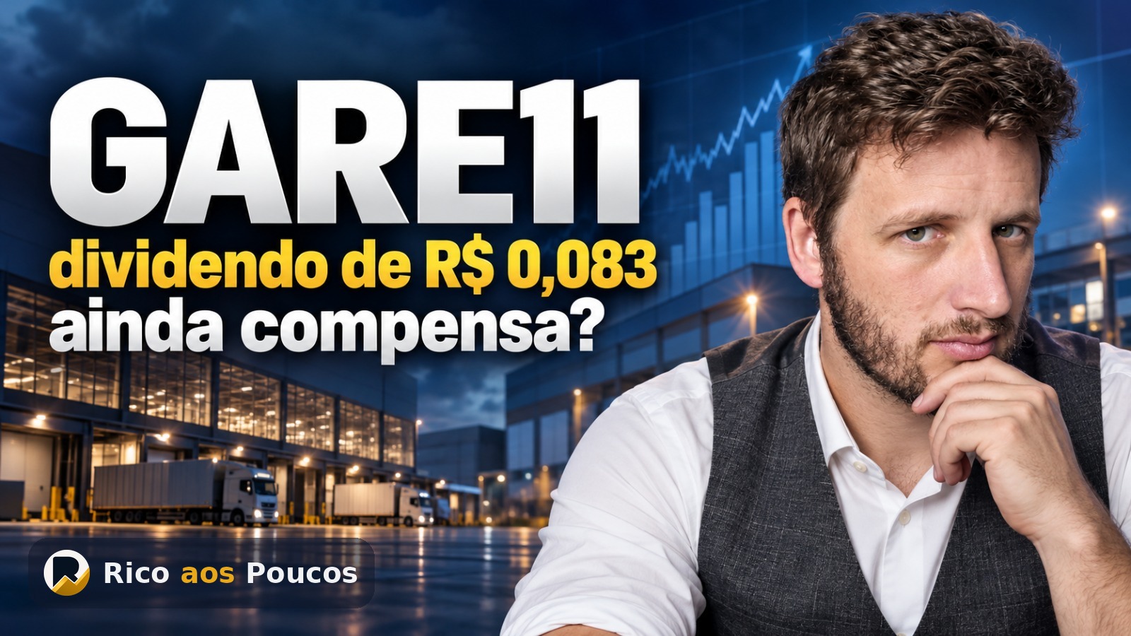 GARE11 cotação hoje e análise do informe mensal
