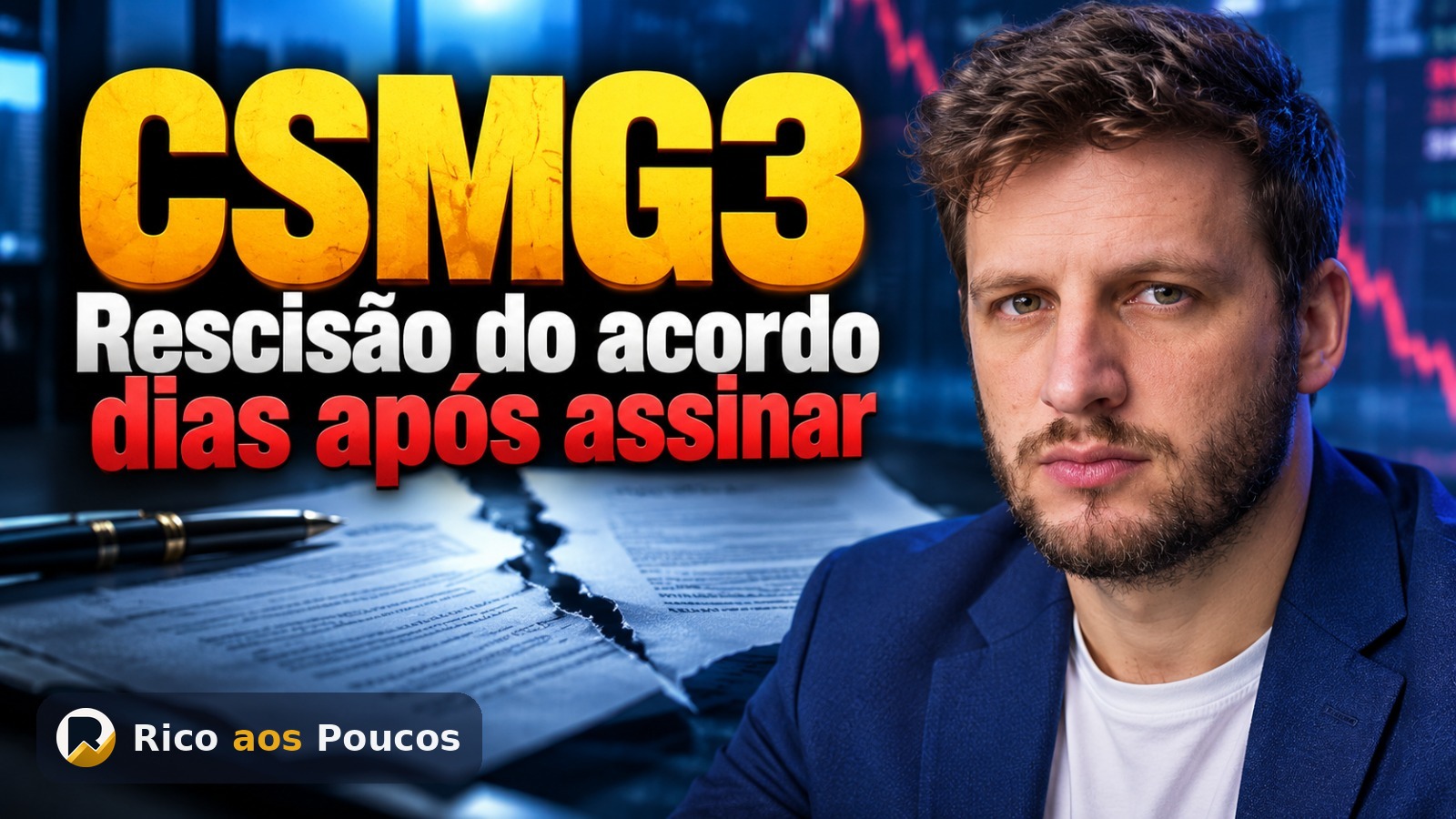 O que aconteceu com a Copasa CSMG3