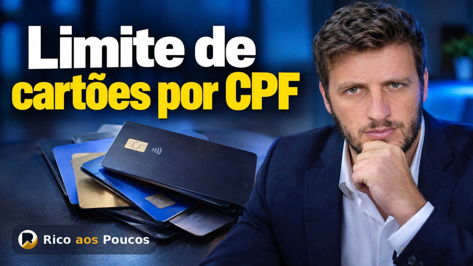 Governo estuda limitar cartões de crédito por CPF — o que muda para bancos e varejo