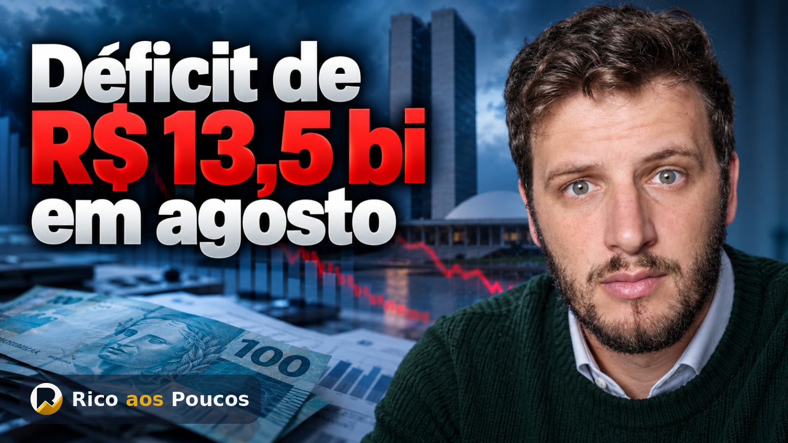 Tesouro mostra déficit de R$ 13,585 bi em agosto — o que muda para a renda fixa?