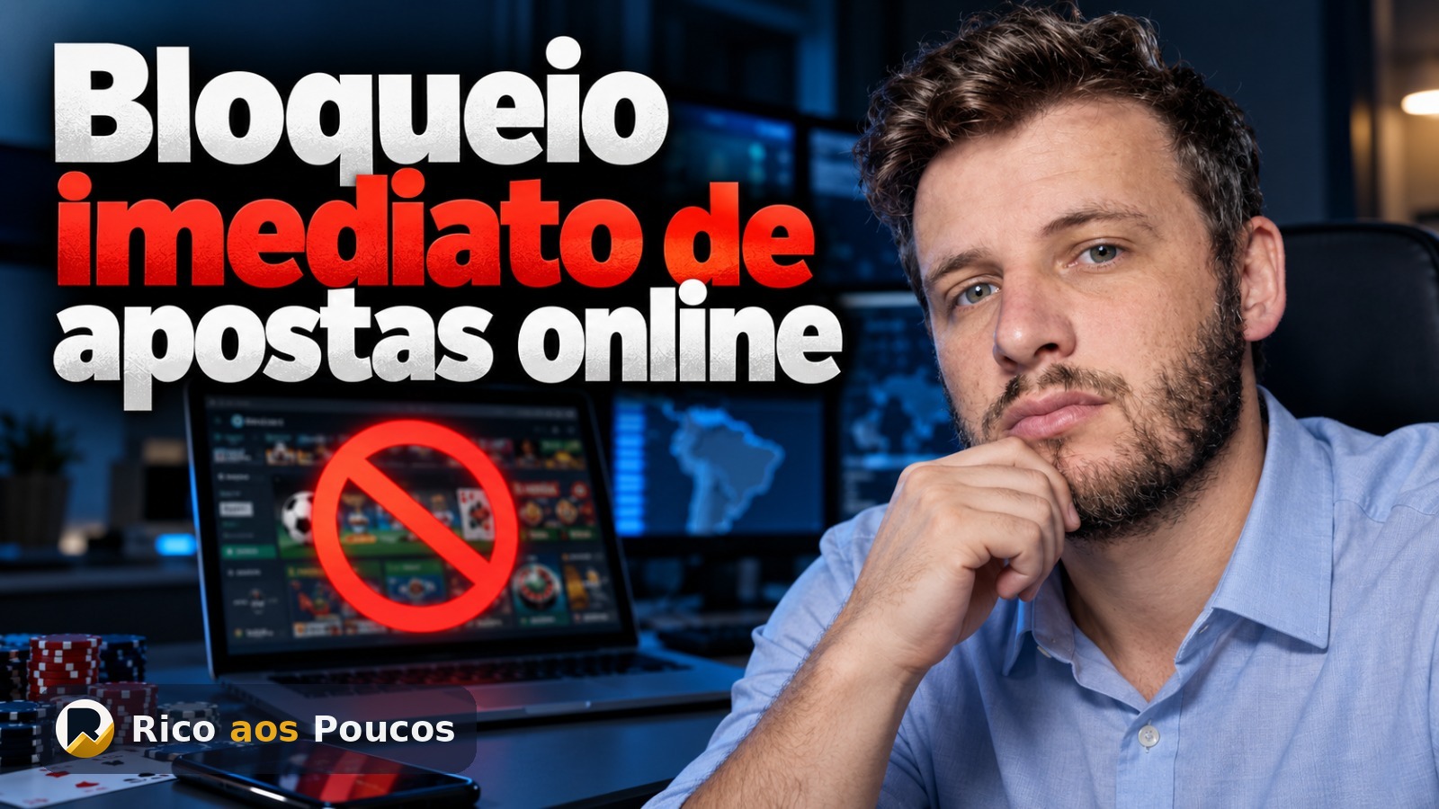 Governo publica MP que proíbe apostas online no Brasil