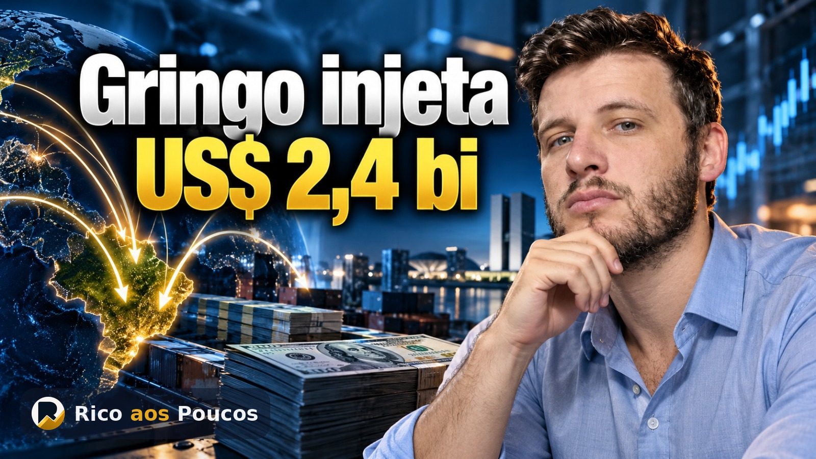 Fluxo estrangeiro recorde na Bolsa: o que a entrada de US$ 2,4 bilhões muda para você
