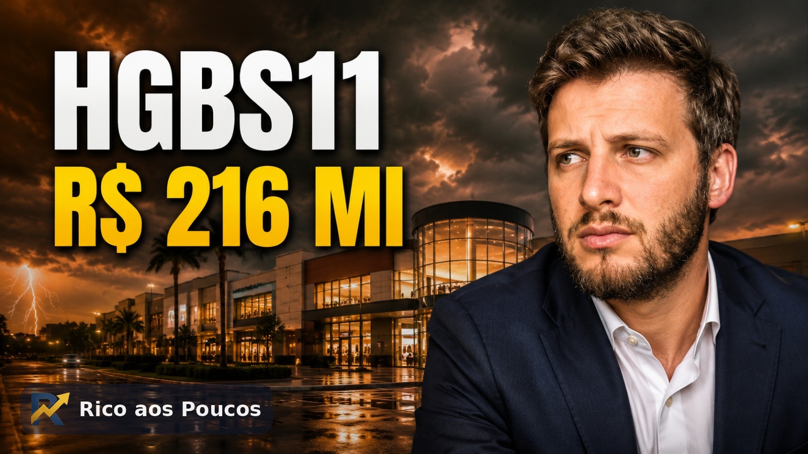 HGBS11 desembolsa R$ 216 mi para controlar 100% de mais um shopping