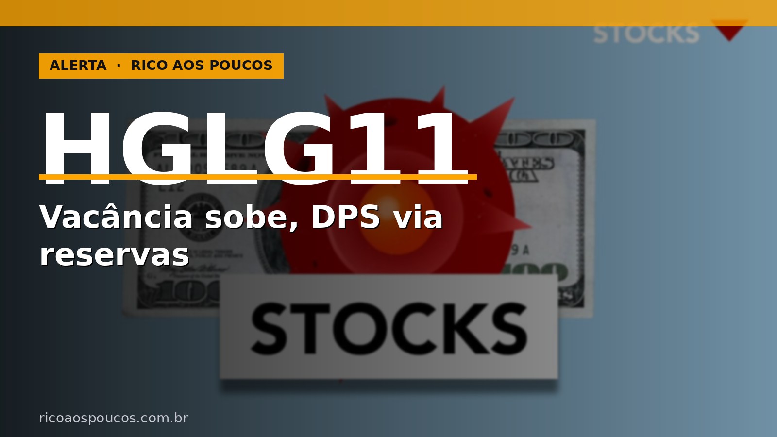 HGLG11 — análise maio 2026 — Pátria Log vacância financeira 9,37%